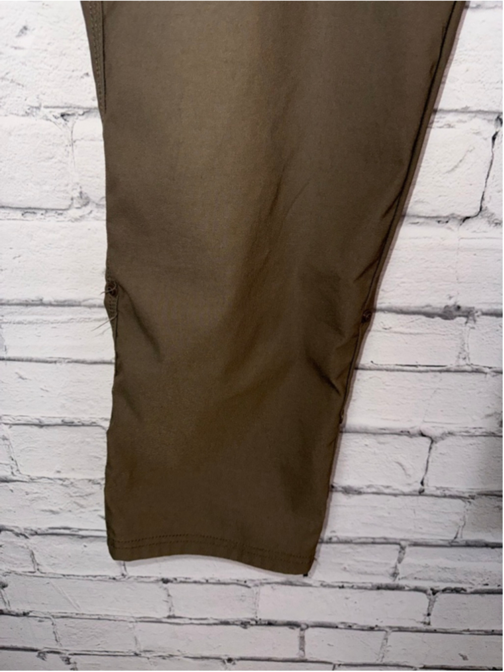 Men's Prana Pants size 42x30 Brown Stretch Zion Slim Cargo Pants Hiking Pants - Picture 3 of 16